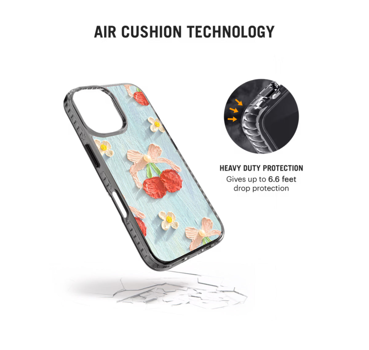 Cherry Bow Artwork Stride 2.0 Phone Case Cover