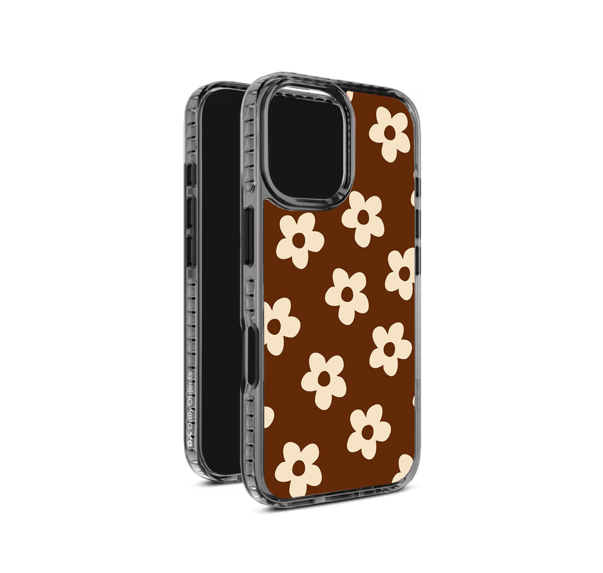 Brown Floral Pattern Stride 2.0 Phone Case Cover