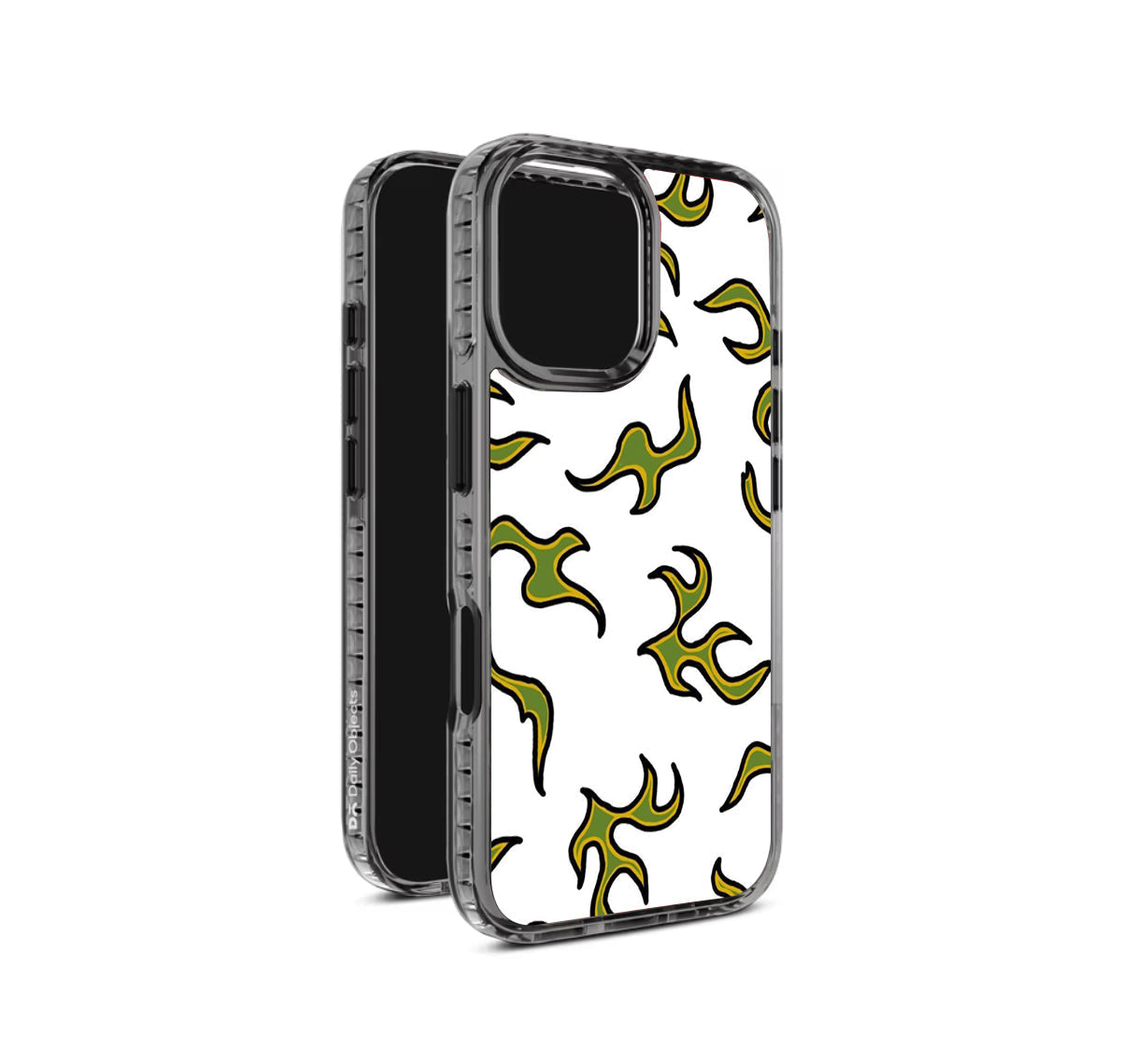 Green Flames Pattern Stride 2.0 Phone Case Cover